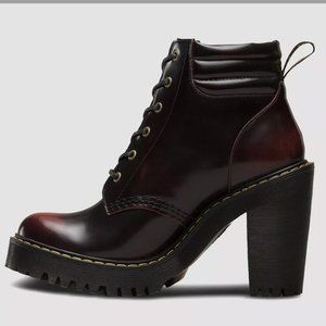 Dr. Martens Persephone boot Arcadia red Doc's Sz 6. Sold out online. UK 4